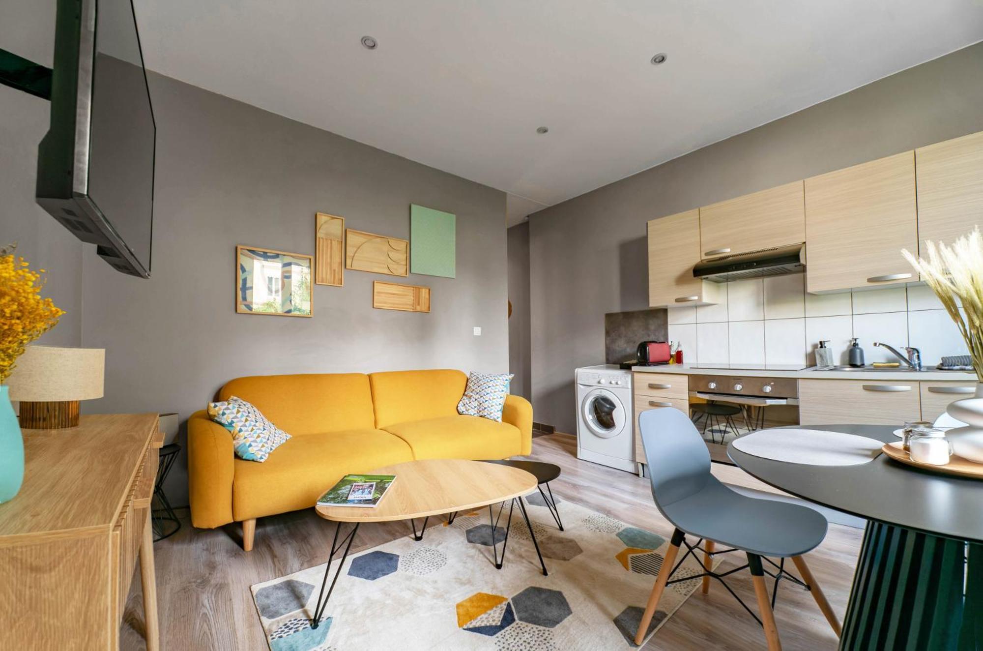 Le Vizier - Appartement Design Avec Parking En Centre Ville Vichy Ngoại thất bức ảnh